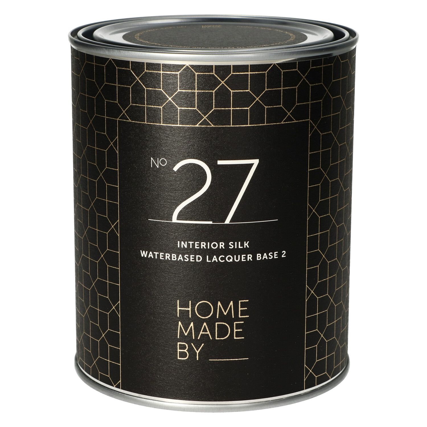 429021 - No.27 INTERIOR SILK WATERBASED LACQUER - 1L op kleur gemengd tr/base 4