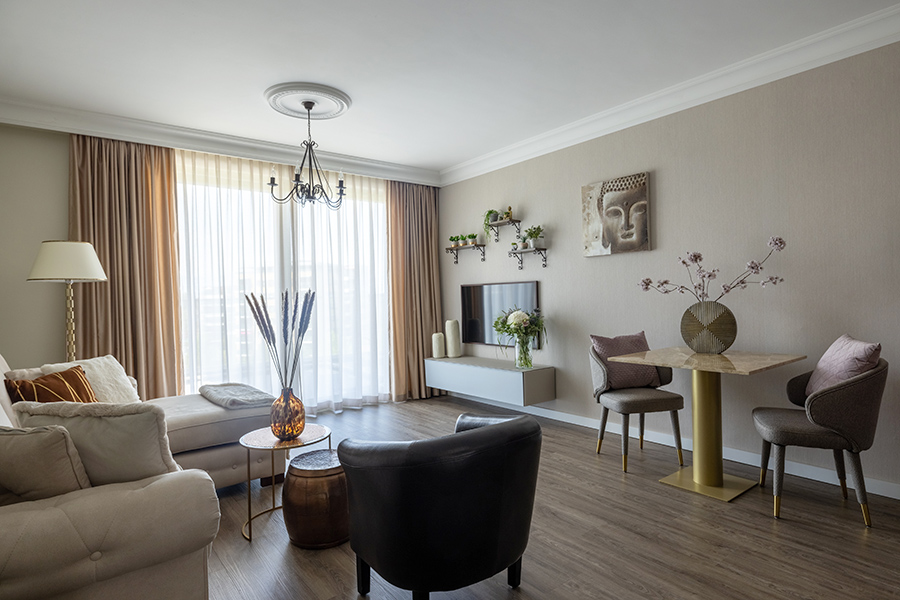 woonkamer eetzitje